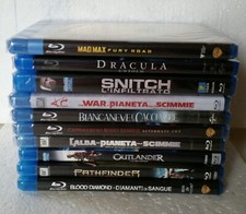 LOTTO STOCK RACCOLTA COLLEZIONE FILM BLU RAY 10  PEZZI