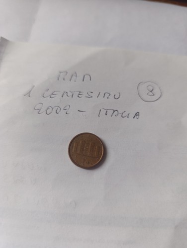 Moneta centesimo italia - da, 1