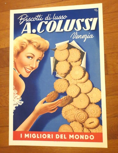 Poster pubblicita biscotti - poster, pubblicita'