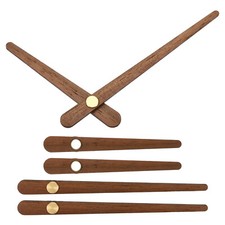 Kit Lancette Orologio, 3 Set Meccanismo Legno Orologio Mano Parti per Orologio 10 Pollici, B1