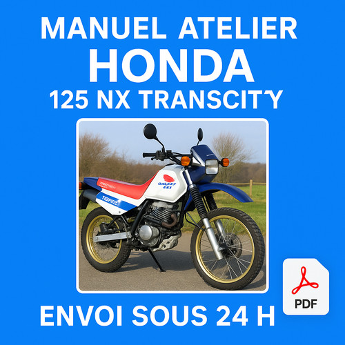 Manuel atelier honda 125 - honda, nx
