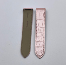 Cartier Santos 100MM cinturino alligatore rosa rose KD1M9Y52 20/18mm