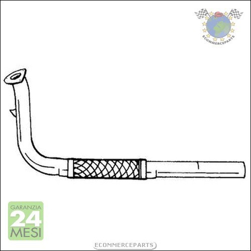 Tubo marmitta collettore sigam - collettore,