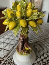 Ceramica di Caltagirone albero di limoni H 30 citrca