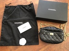 Sac camera cuir noir