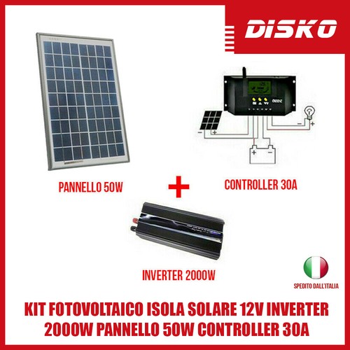 Kit fotovoltaico isola solare - isola,
