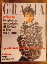 Grazia rivista del 7 Ottobre