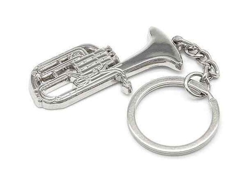 Tenor horn keyring music - keyring,