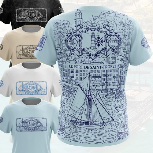 Shirt vintage captain - t-shirt,