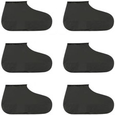 3 Paia Copriscarpe Impermeabili, Nero Copriscarpe in Silicone Riutilizzabile Cop