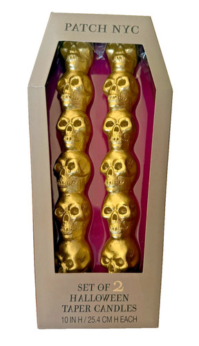 Candele coniche teschi