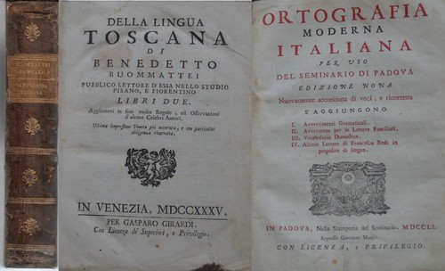 Buommattei lingua toscana - lingua,