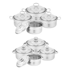 4 pezzi pentola per salsa