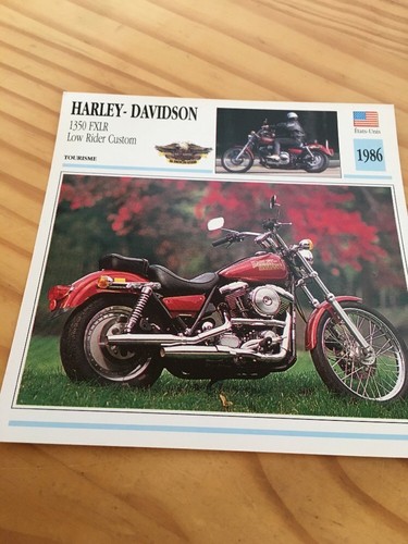Harley davidson 1350 fxlr low - davidson,