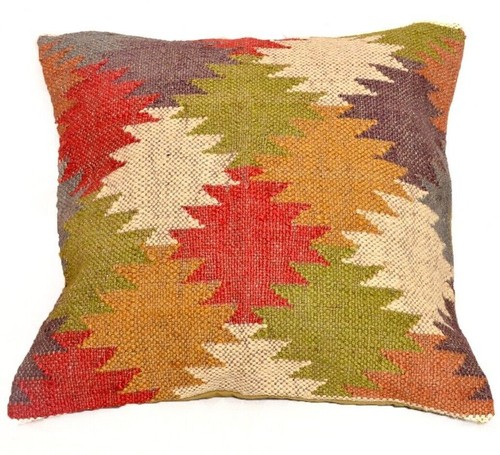 Copricuscino kilim indiano - copricuscino,