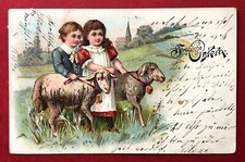 Cartolina Auguri Pasqua 1905