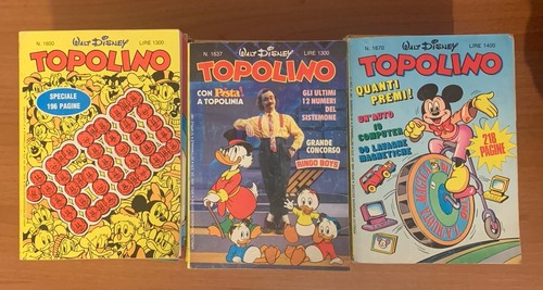 Topolino lotto 1600 - topolino,