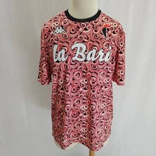 [NUOVO] Maglia Kappa x SSC Bari 21/22 Rossa Prepartita Italia Limited Collab Nuova