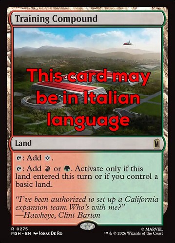 Mtg training compound exc - mtg,
