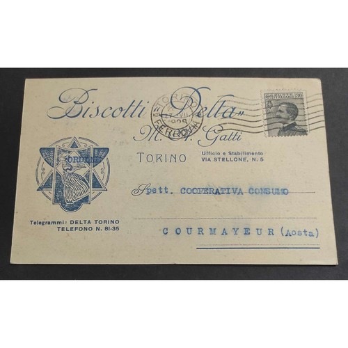 Cartolina torino biscotti - cartolina,