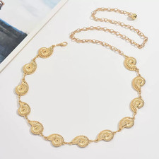 Collana In Metallo Ovalizzata