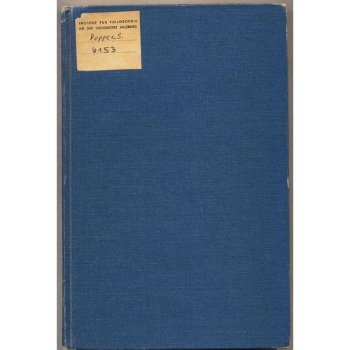Philosophy karl popper - karl,