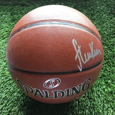 Steve Kerr Golden State Warriors Autographed Indoor/Outdoor Basketball JSA COA
