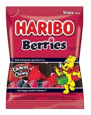 Haribo Gummi Candy, Berries