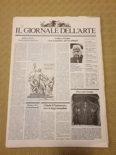 Giornale dell arte anno - dell'arte,