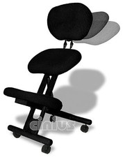 Sedia ergonomica CINIUS con schienale regolabile - Sedia Ginocchia -