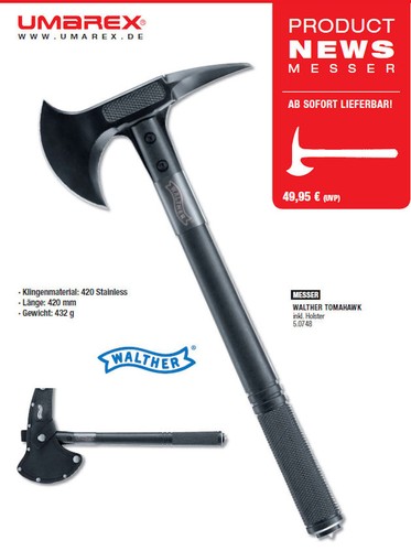 Walther tactical tomahawk - walther, tactical-tomahawk