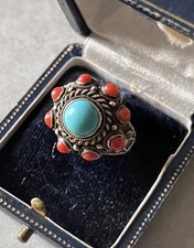 Antique ring marked - , silver