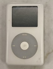 Apple iPod Classic 4a generazione A1059 bianco 20 GB lettore multimediale MP3 per parti di ricambio