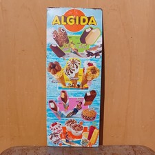Insegna tabella gelati algida - insegna,