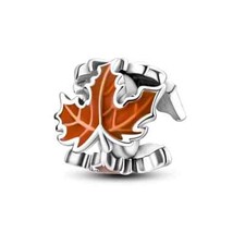 Charm Foglia d'Acero in