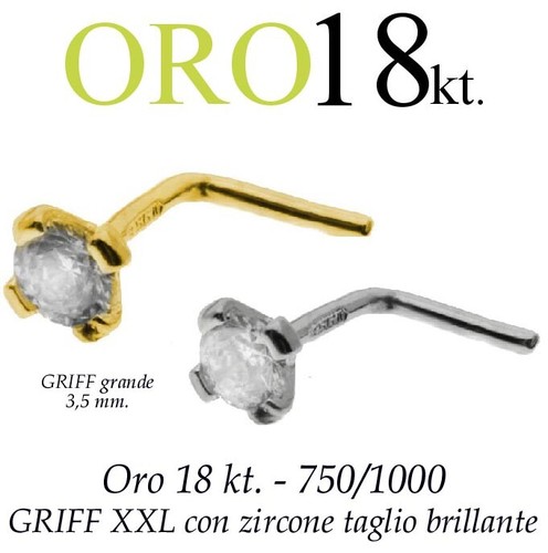 Piercing naso nose oro - piercing,