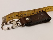 portachiavi in Vera Pelle Marrone