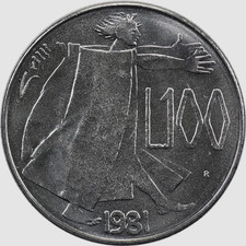San Marino - 100 Lire - 1981 R