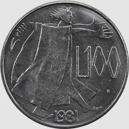 San marino 100 lire - 100, r