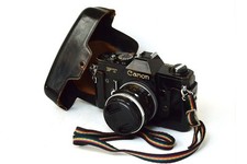 Fotocamera analogica Canon FT con 50mm FL 1.8