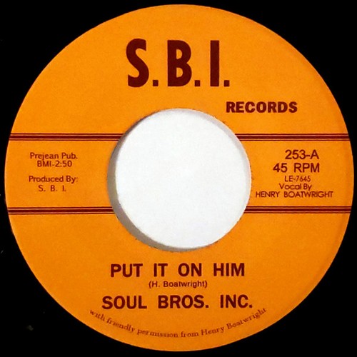 Soul bros inc put - -, on