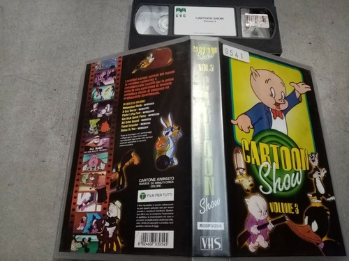 Cartoon show volume vhs - show,