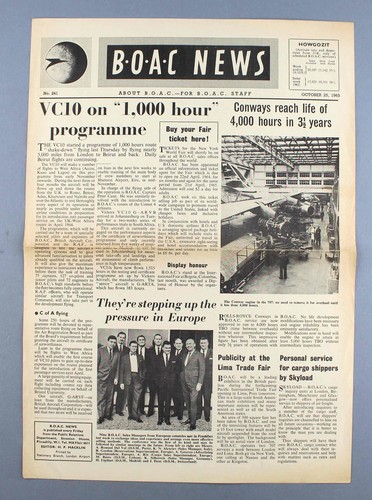Boac news airline - boac, staff