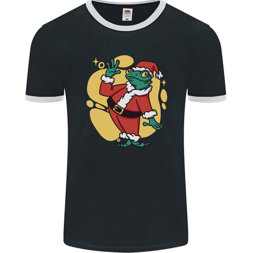 Natale rana vestito come - un,