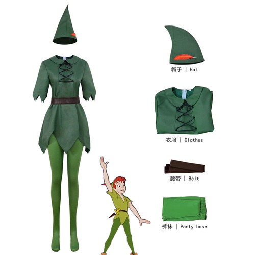 Costume cosplay peter pan - peter,