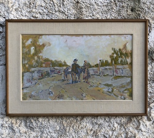 Quadro vintage paesaggio - vintage, -paesaggio-