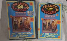 FRANCO & CICCIO, MA CHE MUSICA MAESTRO, DVD NUOVO SIGILLATO + LIBRETTO