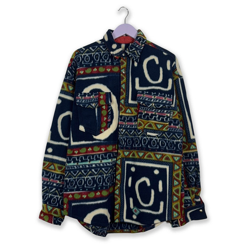 Pile vintage blu scuro con - blu,
