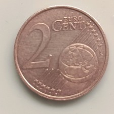 Rara Moneta 2 Centesimi € 1999 Francia con viso marcato in rilievo Ultimo prezzo