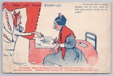 How Jim Took Exercise No. 5 - Playing spillikins with aunt